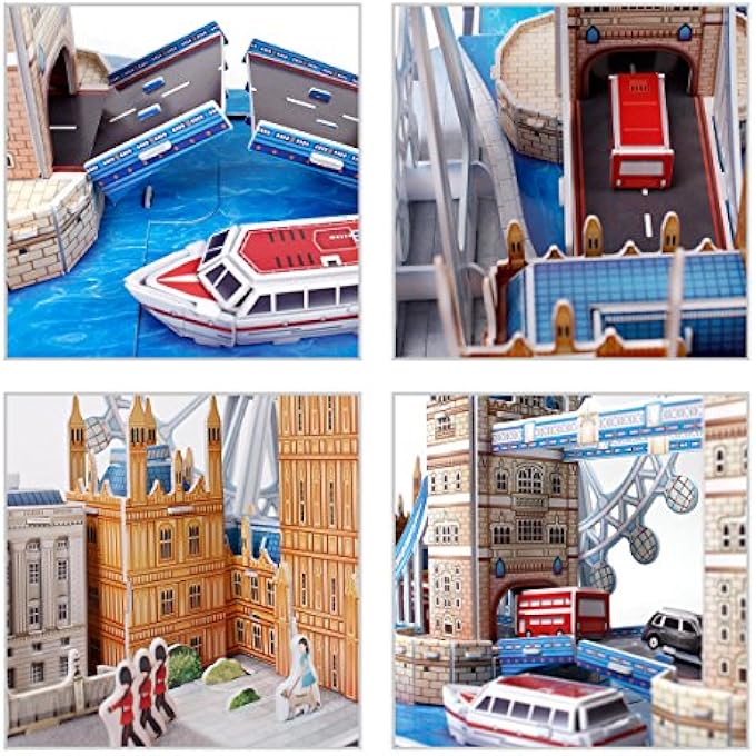 3D PUZZLES CITY LINE LONDON 107 PIECES - Image 2